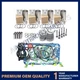 Overhaul Rebuild Kit for Yanmar 4TNE98 Engine Komatsu WB70A-1 FD20TH FD30H XD30