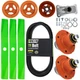 8TEN Blade Spindle Belt Kit for Kubota BX25D RCK60-29B 60-Inch K5645-34340