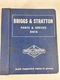 Briggs & Stratton Parts & Service Data Book MS-3222 1970s 1978 1979 Manual Parts