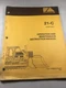 Fiat Allis 21-C Crawler Tractor Operation And Maintenance Manual