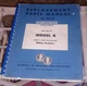 KEARNEY & TRECKER MILWAUKEE PARTS LIST BOOK MANUAL KR-12 MODEL K 15hp #4 MILLING