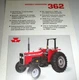 Massey Ferguson MF 362 2WD & 4WD Tractor Sales Brochure / Spec Sheet 2-90