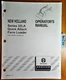 New Holland Series 32LA Quick Attach Farm Loader S/N S2E0001- Operator Manual 02