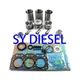 D902 Rebuild Kit Gasket Set for Kubota Engine BX2230D BX2350D BX2360 BX24 BX25