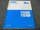 Yamaha YT5700P YT6700P Lawn Tractor Shop Service Repair Manual LIT-19616-00-34