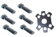 Flywheel washer+6 bolts (M14). Tractor Belarus 400/420/T40/300/310/3011
