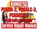 Komatsu Hydraulic Excavator PC650-3 PC65LC-3 PC650SE-3 Service Repair Manual