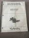 Kubota F2100E F2100 F2400 RC60 RC72 f20 f24 flat-rate schedule manual service