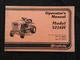 SIMPLICITY MODEL 5216 H HYDROSTATIC LAWN TRACTOR OPERATORS OWNERS MANUAL MINTY