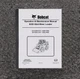 Bobcat S220 Skid Steer Loader Owner Operator User Manual S/N A5GK11001-A5GK19999