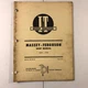 I &T Shop Service MF36 Massey Ferguson MF285 Model Tractor Repair Manual
