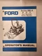 SE4069 Ford 930A Rear Mount Rotary Mower Operator's Manual 48" 60" & 72"