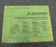 Mitsubishi FG35A FD35A Forklift Lift Truck Owner Operator Maintenance Manual