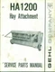 GEHL SERVICE PARTS MANUAL HA1200 Hay Attachment #903394 (AC-71)