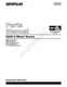 Caterpillar Cat 824G II Wheel Tractor Parts Catalog Manual SEBP3284