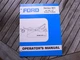 Ford Tractor 951 Rotary Cutter 48&rdquo; -60&rdquo; -72" Owners Operators Manual Guide Book