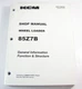 KCM Kawasaki 85Z7B Wheel Loader General Function Structure Shop Service Manual
