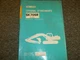 Kobelco SK70SR Excavator Dozer Attachment Parts Catalog Manual YT01-00101- xz