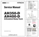 Hitachi AH350D 400D Articulated Dump Service Manual PDF
