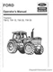 Ford TW5 TW15 TW25 TW35 Tractor Operators Manual