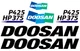 For Doosan Air Compressor P425/HP 375 CFM| Replacement Decal Set | FREE SHIPPING