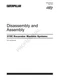 Caterpillar 315C Excavator Disassembly Assembly Manual
