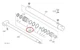 Seal Kit For Kubota BX25 with LA240A Loader Boom Lift Cylinder