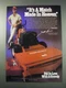 1991 Gravely 18-H Mower Ad - It's a match made in heaven