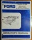 Ford 916A 48 60" Mid-Mount Mower 1984-85 for 1110 1210 Tractor Operator Manual