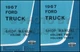 1967 Ford Truck Shop Manual NEW Set Pickup F100 F250 F350-F1000 Repair Service
