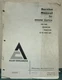 Allis-Chalmers Service Manuals Tractors Hydraulics Loaders Transmission Steering