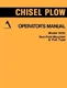 ALLIS CHALMERS 1600 Chisel Plow Operators Manual