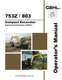 GEHL 753Z 753 Z 803 Excavator Operators Owners Manual 918074 2011 FREE SHIPPING