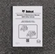 Bobcat 3400 XL Utility Vehicle Owner Operator User Manual S/N B3FN12001 & Up
