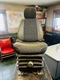 Komatsu dozer seat with manual suspension, p/n 134-57-61200