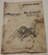 NEW IDEA No.s 324 and 325 Two Row Gathering Unit Operators and Parts Manual