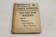 BBM-1A Parts Catalog for McCormick Beet and Bean Machines