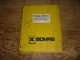 Bomag Koehring S812A S1014A Tandem Roller Parts Catalog & Owner Operator Manual