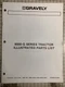 Gravely 8000-G Series Illustrated parts list Form 41613 (4-86) OEM NOS Very Nice