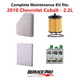 2010 Chevrolet Cobalt 2.2L Complete Air, Oil & Cabin Filter Kit (5W-30)