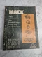 MACK TRUCKS HIGHWAY VEHICLE SERVICE MANUAL OVERHAUL SHOP REPAIR BOOK TS 442 1975