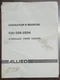 Allied 590-594-S594 Hyd Farm Loader Manual Part # P-3228
