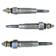 3 GLOW PLUGS FOR AGCO ST22A ST28A ST33A ST34A ST41A ST47A ST52A ST60A