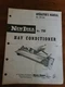New idea,750 Hay Conditioner, Operators Manual HC151