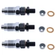 3xFuel Injector 16082-53900 for Kubota D1403 D1403-E2B D1503 D1703 D1703-M D1803