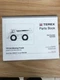 TEREX TR100 MINING TRUCK PARTS MANUAL BOOK S/N T8081011 - T8081063