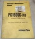 KOMATSU PC160LC-7E0 EXCAVATOR OPERATION & MAINTENANCE BOOK MANUAL S/N K45001-UP