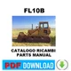 Fiatallis Fiat FL10B Parts Catalog Manual Exploded Parts SPARE PARTS CD