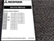 Mitsubishi FG30K Forklift Chassis Mast & Options Service Repair Manual 30001-Up
