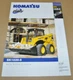 Komatsu SK1020-5 Skid Steer Compact Wheel Loader Brochure Prospekt EN